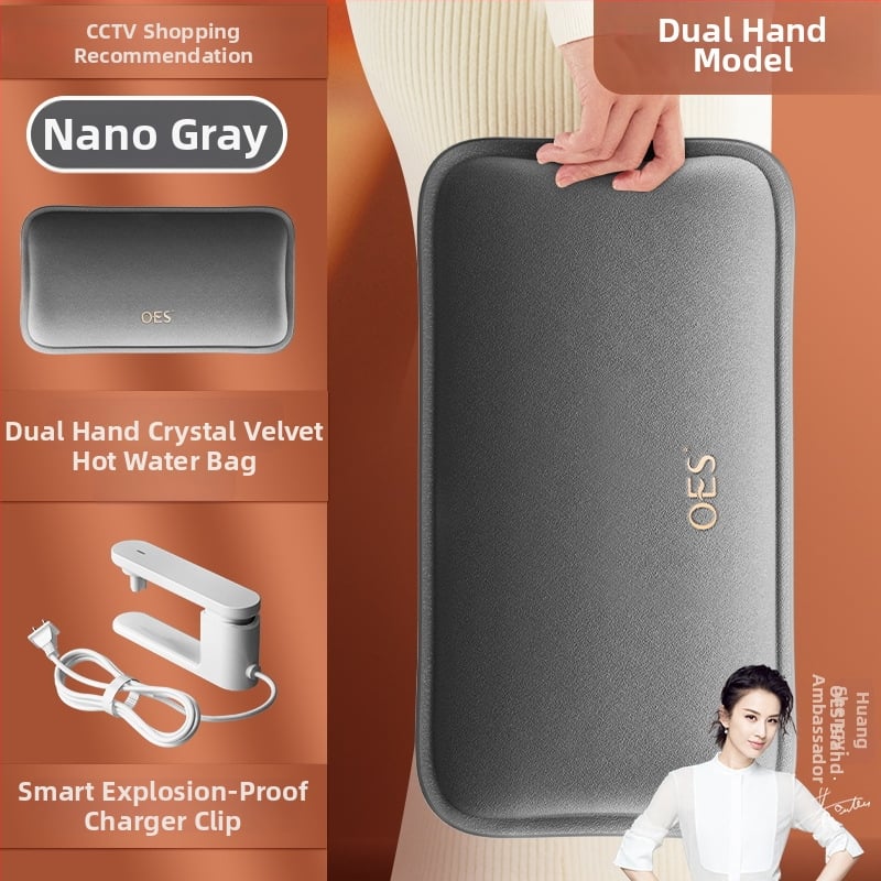 Θερμαντικό για τα πόδια, επαναφορτιζόμενο, μοντέλο Oes-ml08t, 220V