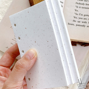 Sada vnútorných strán pre zošit s voľnými listami — špeciálny papier, výmena jadra, DIY poznámky