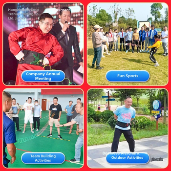 Plastični rekvizit za timski natjecanje povlačenjem konopa, bez logotipa, dar za festival