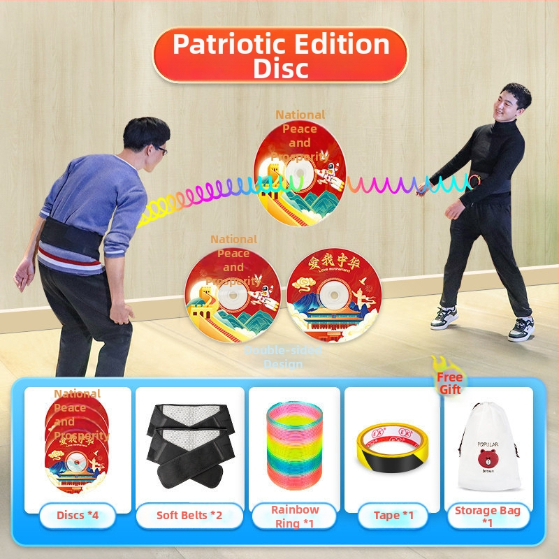 Plastični rekvizit za timski natjecanje povlačenjem konopa, bez logotipa, dar za festival