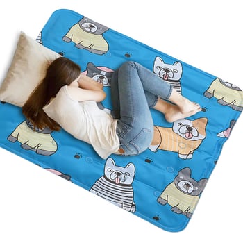 Hűtőgel pad – Iger Kangaroo, PVC, jégkristály töltet, hőguta-megelőzés és hűtés, testreszabás elérhető