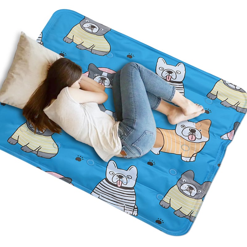 Hűtőgel pad – Iger Kangaroo, PVC, jégkristály töltet, hőguta-megelőzés és hűtés, testreszabás elérhető