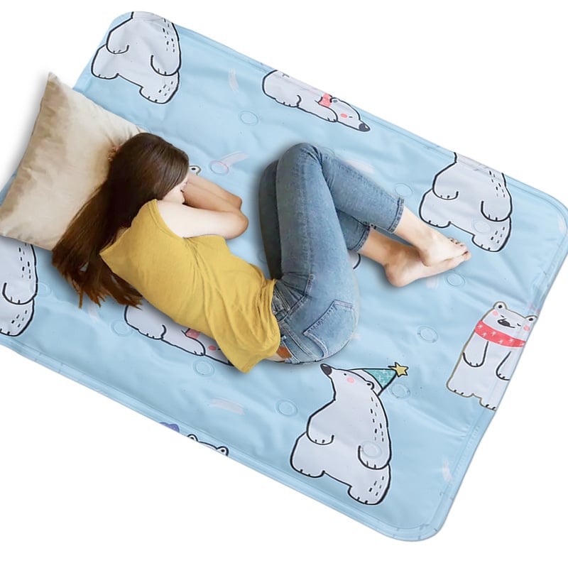 Hűtőgel pad – Iger Kangaroo, PVC, jégkristály töltet, hőguta-megelőzés és hűtés, testreszabás elérhető