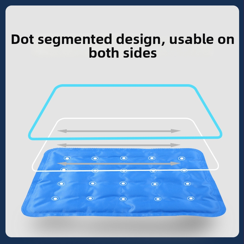 Chladiaca gélová podložka – Iger Kangaroo, PVC, výplň ľadové kryštály, na prevenciu úpal a chladenie, možnosť personalizácie