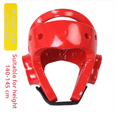 Boxerska kaciga s pjenom od pamuka, vertikalni dizajn, 0.35 kg, namijenjena borilačkim vještinama, samoobrani i zaštitnoj sportnoj opremi