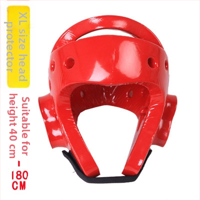 Boxerska kaciga s pjenom od pamuka, vertikalni dizajn, 0.35 kg, namijenjena borilačkim vještinama, samoobrani i zaštitnoj sportnoj opremi