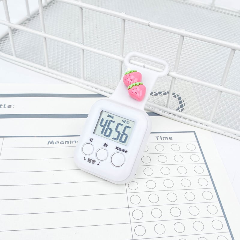 Καρτούν ψηφιακό μίνι χρονόμετρο με ABS περίβλημα, ηλεκτρονική κίνηση, ψηφιακή οθόνη, τετράγωνος σχεδιασμός, τροφοδοσία με μπαταρία