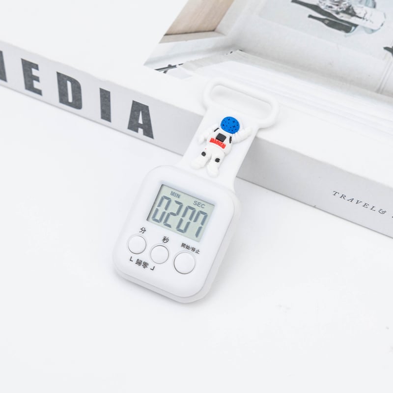 Καρτούν ψηφιακό μίνι χρονόμετρο με ABS περίβλημα, ηλεκτρονική κίνηση, ψηφιακή οθόνη, τετράγωνος σχεδιασμός, τροφοδοσία με μπαταρία