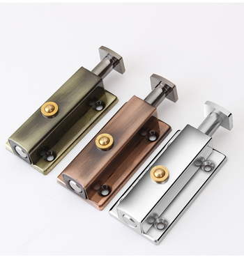 Nehrđajuća čelična automatska brava s oprugom za vrata i prozore (model 005; materijal: nehrđajući čelik; površina: otisak; stil: moderni minimalistički)