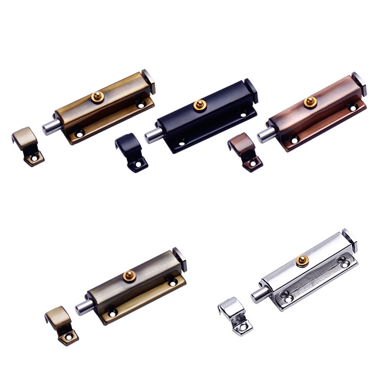 Nehrđajuća čelična automatska brava s oprugom za vrata i prozore (model 005; materijal: nehrđajući čelik; površina: otisak; stil: moderni minimalistički)