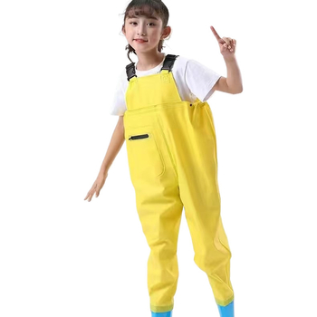 Детски цялостен водоустойчив дъждовен костюм с панталони и палто – унисекс, дишащ, водоустойчив, ветроустойчив, лъскаво покритие на тъканта