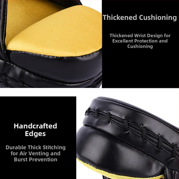 Klasična ručna meta za boksački trening — PU materijal, vertikalni stil, 0,2 kg, par