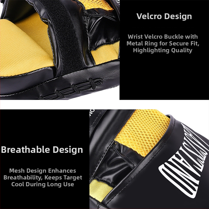 Klasična ručna meta za boksački trening — PU materijal, vertikalni stil, 0,2 kg, par