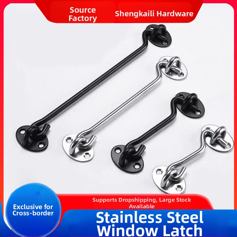 A-oblik prozorske brave, nehrđajući čelik, elektroplatirani završetak, model 009