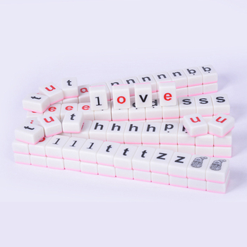 Mini Mahjong pločice s engleskim slovima i riječima, Pinyin izdanje za razvoj djetetove misli