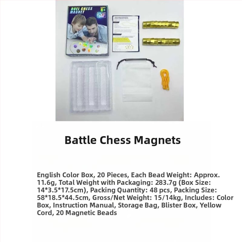 Magnetna šahovska slagalica igra za djecu – interaktivna stolna igra za logičko razmišljanje, magnetski kamen, prilagodljiva, uzrast 4–14