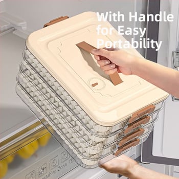 Gombóc doboz – PP anyag, élelmiszerbiztos, légmentesen záró, fagyasztásra alkalmas