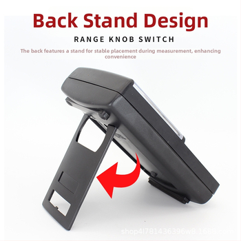 Указателен мултиметър — високопрецизен, ръчен, с пълна защита, за професионална употреба; измерва съпротивление, DC ток, AC и DC напрежение; диоден тест включен