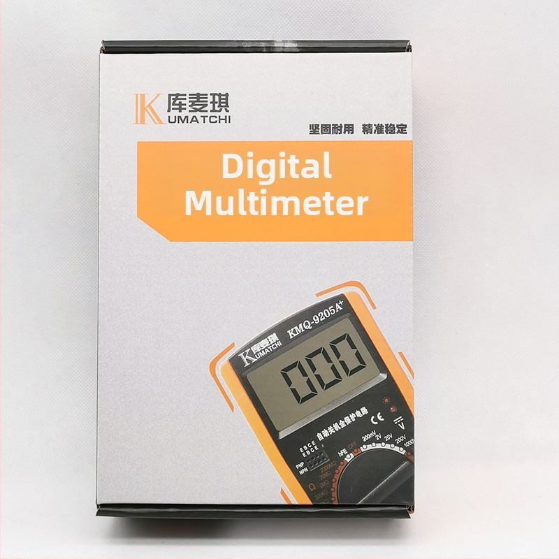 DT 9205A цифров мултиметър за ремонт на електроуреди с висока безопасност, включени 2 тест кабела