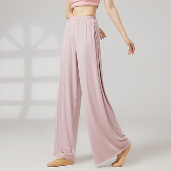 Μοντέρνα χορευτικά παντελόνια – χαλαρή φαρδιά γραμμή, Modal ύφασμα, επένδυση Modal, βισκόζη 92,2%