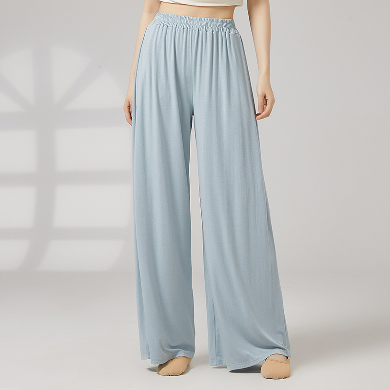 Μοντέρνα χορευτικά παντελόνια – χαλαρή φαρδιά γραμμή, Modal ύφασμα, επένδυση Modal, βισκόζη 92,2%