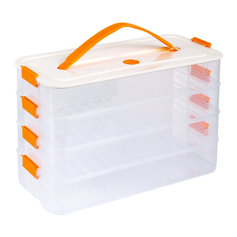 Kutija za knedle — plast za hranu, minimalistički stil