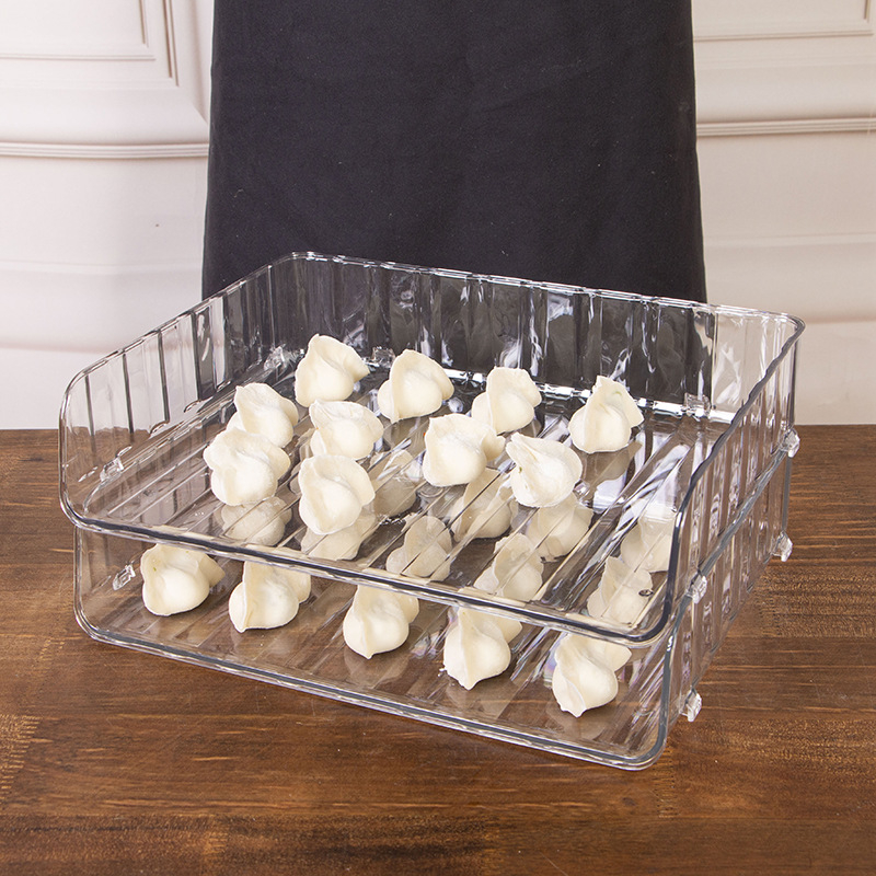 Kutija za pohranu knedli, plastična, jednostavan stil, šifra proizvoda: Pet widened boutique dumpling curtain