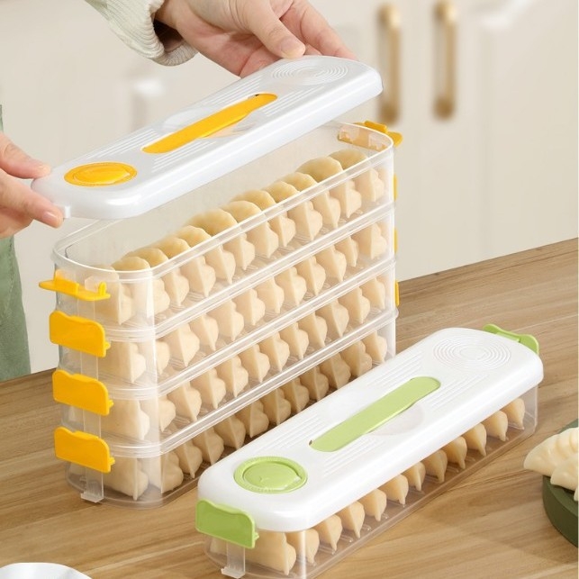 Πολυεπίπεδη θήκη αποθήκευσης κατάψυξης – πλαστικό, 6688, μοντέρνο μινιμαλιστικό στυλ