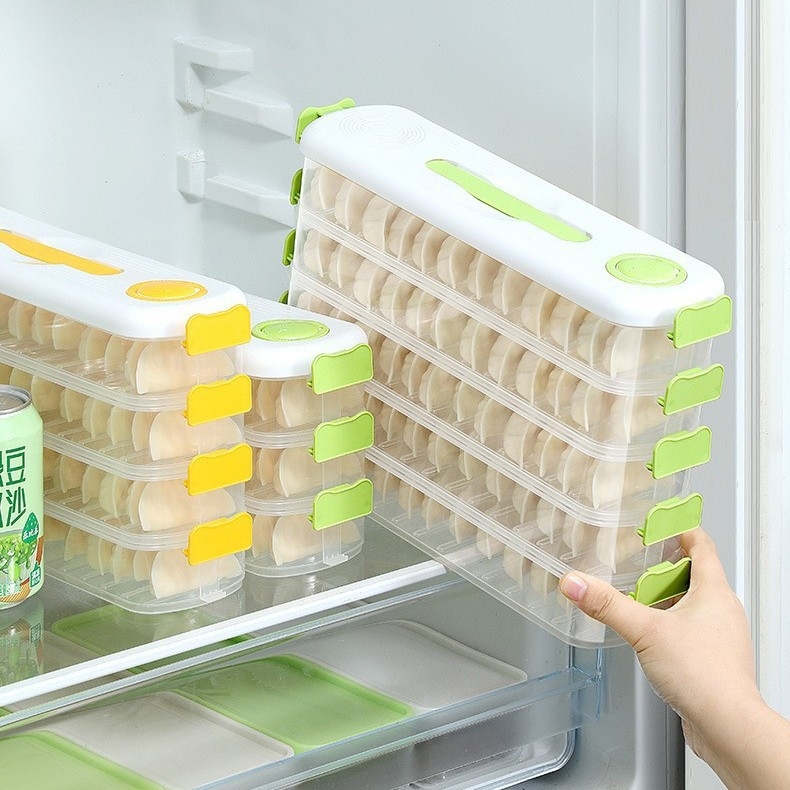 Πολυεπίπεδη θήκη αποθήκευσης κατάψυξης – πλαστικό, 6688, μοντέρνο μινιμαλιστικό στυλ