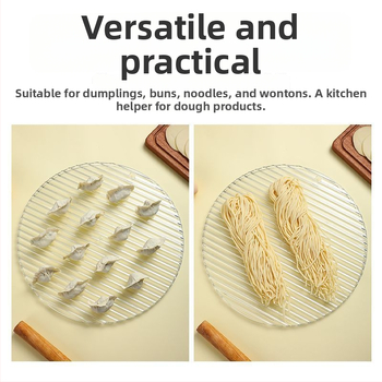 Gombóc tál fedő alátét - élelmiszer-biztonságos, átlátható, kerek, egyszerű stílus