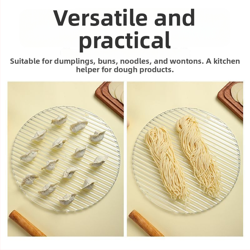 Gombóc tál fedő alátét - élelmiszer-biztonságos, átlátható, kerek, egyszerű stílus