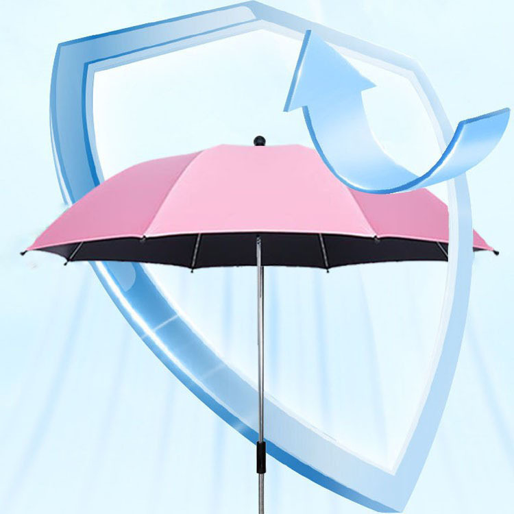 BANANA HT Ομπρέλα Καροτσιού για Παιδιά με UPF 50+, 8 Ατσάλινες ΡάβΔοι, Ύφασμα 190T, Χειροκίνητο Άνοιγμα, Μακριά Λαβή