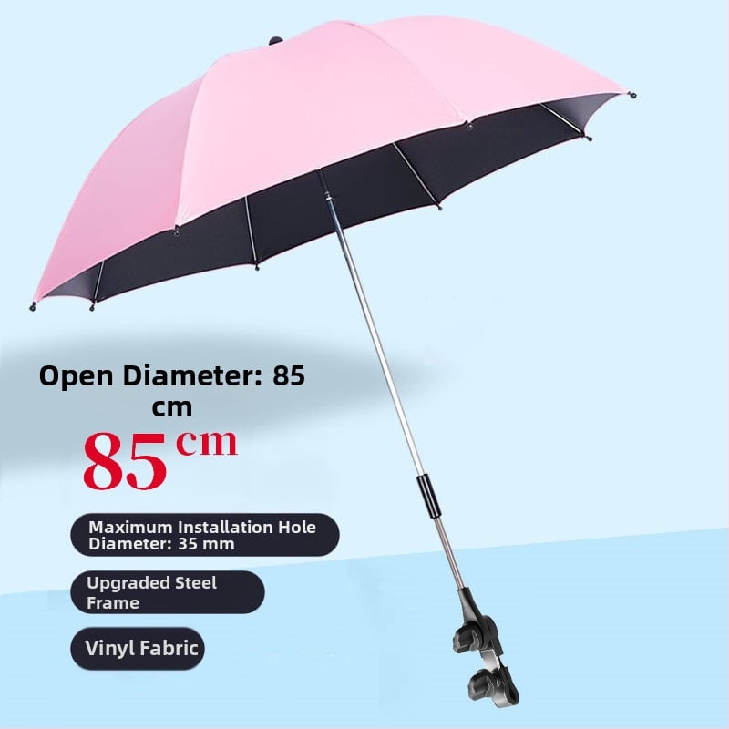 BANANA HT Ομπρέλα Καροτσιού για Παιδιά με UPF 50+, 8 Ατσάλινες ΡάβΔοι, Ύφασμα 190T, Χειροκίνητο Άνοιγμα, Μακριά Λαβή