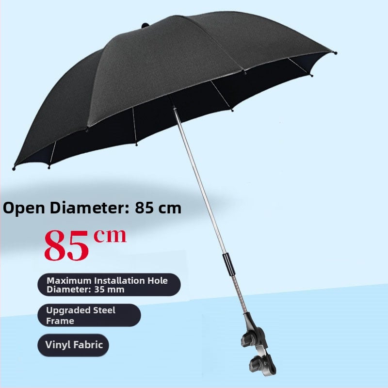 BANANA HT Ομπρέλα Καροτσιού για Παιδιά με UPF 50+, 8 Ατσάλινες ΡάβΔοι, Ύφασμα 190T, Χειροκίνητο Άνοιγμα, Μακριά Λαβή