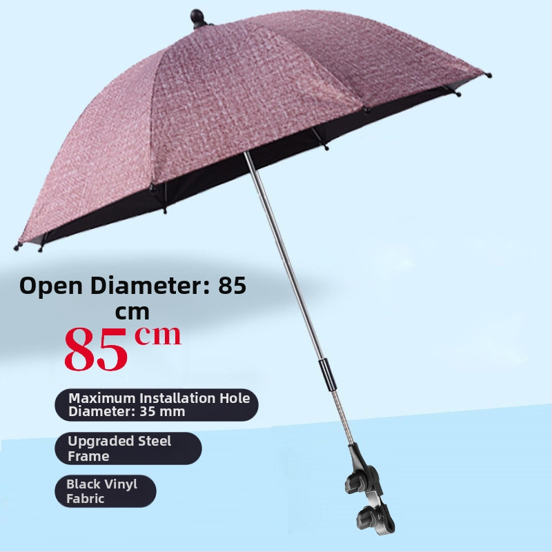 BANANA HT Ομπρέλα Καροτσιού για Παιδιά με UPF 50+, 8 Ατσάλινες ΡάβΔοι, Ύφασμα 190T, Χειροκίνητο Άνοιγμα, Μακριά Λαβή