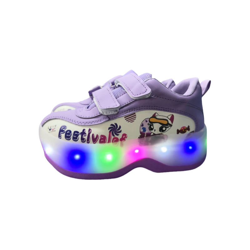 Saiben Heelys cipele s ABS kotačićima, dvostruki kotač dizajn, unisex