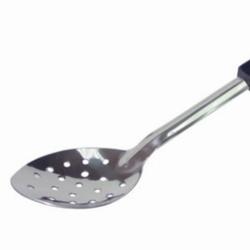 Lingură de gătit HARVEST din oțel inoxidabil, mâner din plastic – antiderapant, antiarsură, cod J12411