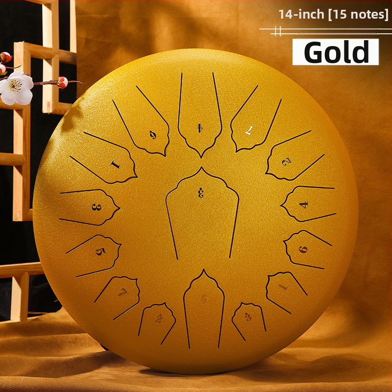 Μεταλλικό τύμπανο γλώσσας Spirit Drum – Lingsen, 8/11/13/15 τόνων, χειροκρουστό όργανο