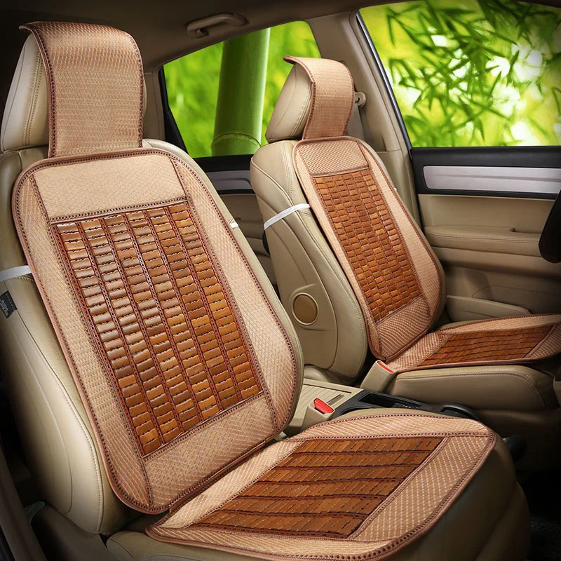 Αεριζόμενο μαξιλάρακι καθίσματος αυτοκινήτου με επιφάνεια από μπαμπού και πλήρωση goose down χήνας, για καλοκαίρι, Unique