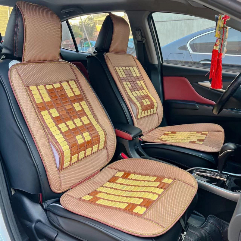 Αεριζόμενο μαξιλάρακι καθίσματος αυτοκινήτου με επιφάνεια από μπαμπού και πλήρωση goose down χήνας, για καλοκαίρι, Unique