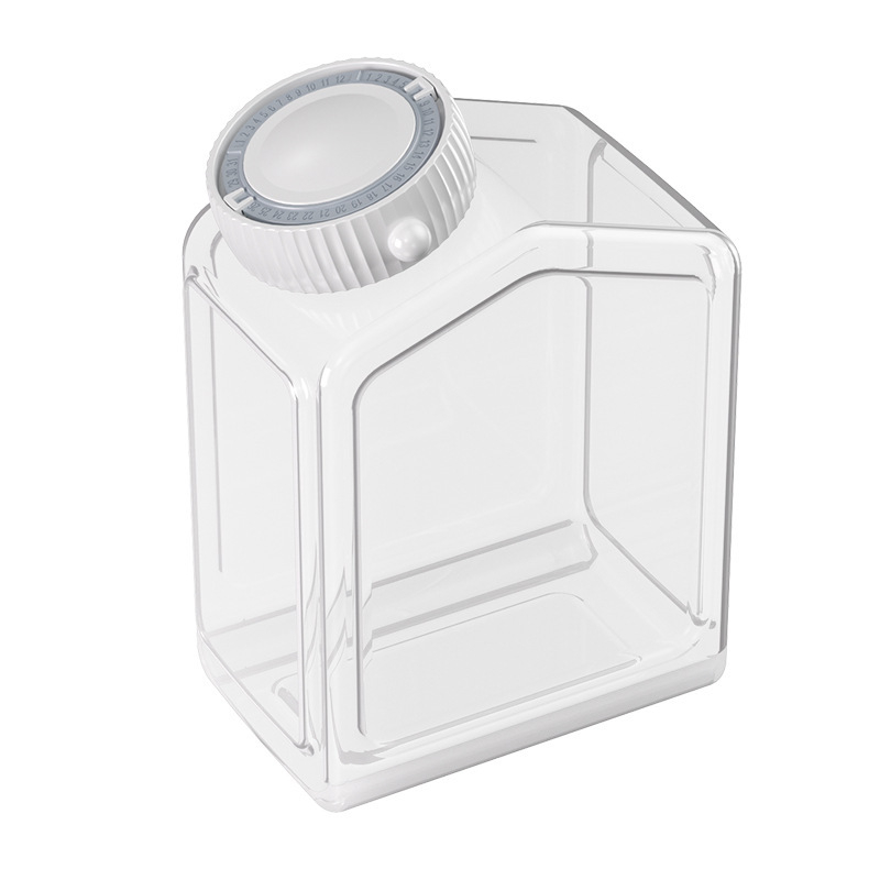 Recipient de depozitare orez – plastic PP alimentar, etanș, rezistent la umezeală și la insecte, capacitate 6–7 L, stil modern minimalist
