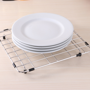 Raft de scurgere din oțel inoxidabil pentru vase și legume — design modern minimalist pentru bucătărie, din 2017