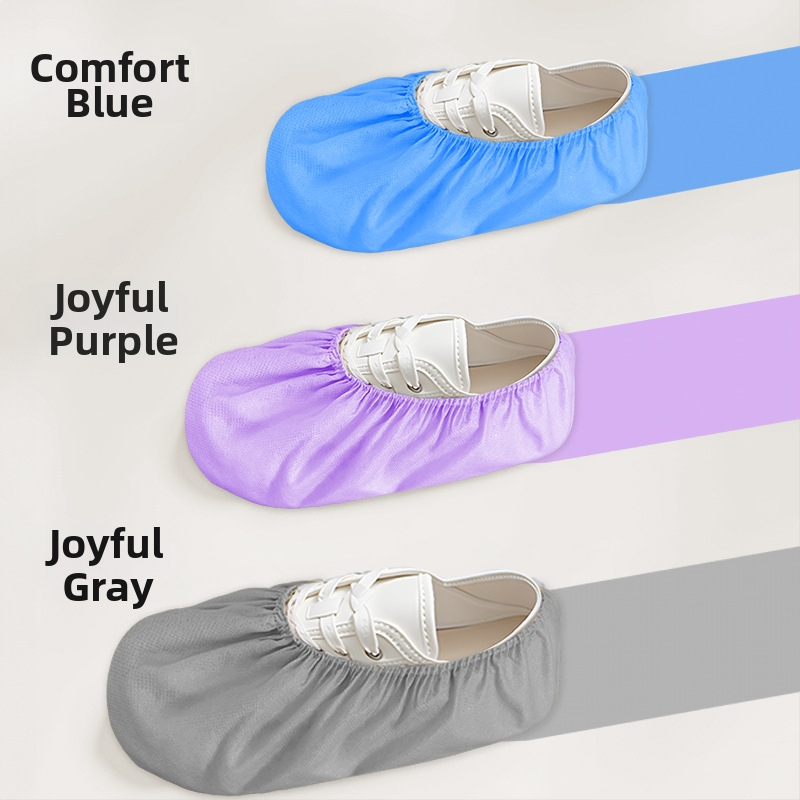 Κάλυμματα παπουτσιών – μιας χρήσης, από μη υφαντό ύφασμα, με επιπλέον πάχος, αντιολισθητικά, ανθεκτικά σε εργαστηριακές συνθήκες, 50 τεμάχια ανά σακούλα