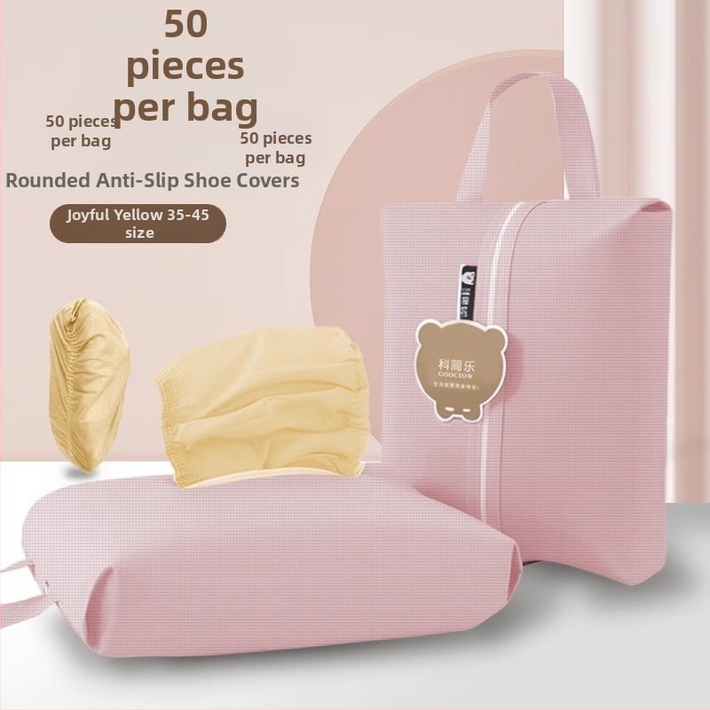 Κάλυμματα παπουτσιών – μιας χρήσης, από μη υφαντό ύφασμα, με επιπλέον πάχος, αντιολισθητικά, ανθεκτικά σε εργαστηριακές συνθήκες, 50 τεμάχια ανά σακούλα