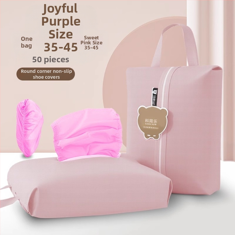 Κάλυμματα παπουτσιών – μιας χρήσης, από μη υφαντό ύφασμα, με επιπλέον πάχος, αντιολισθητικά, ανθεκτικά σε εργαστηριακές συνθήκες, 50 τεμάχια ανά σακούλα