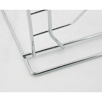 HARVEST Minimalistički stalak za pizzu i poslužne posude za pečenje, fina željezna konstrukcija, kuhinjski regal