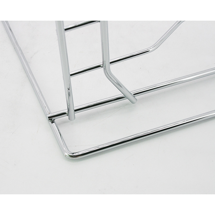 HARVEST Minimalistički stalak za pizzu i poslužne posude za pečenje, fina željezna konstrukcija, kuhinjski regal