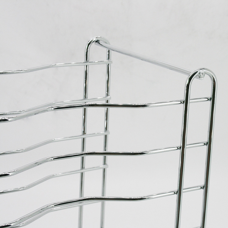 HARVEST Minimalistički stalak za pizzu i poslužne posude za pečenje, fina željezna konstrukcija, kuhinjski regal