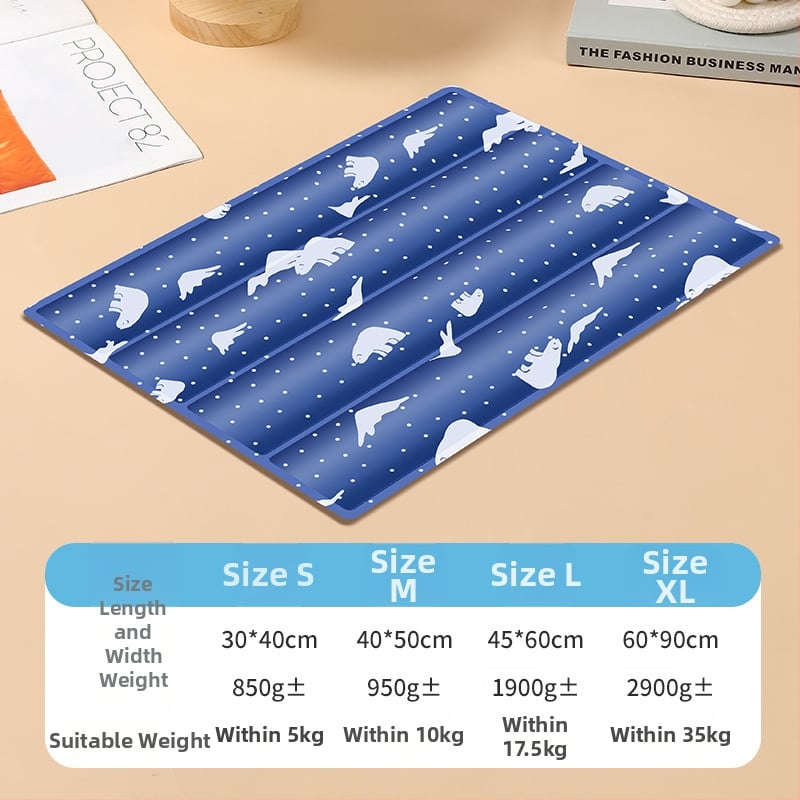 Shang yu Πάτος Ψύξης για Σκύλους, Υφασμάτινο Μαξιλαράκι Ψύξης με Νερό