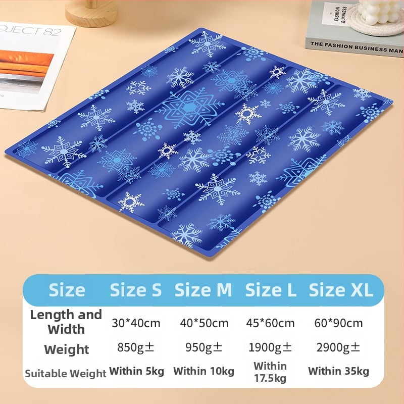 Shang yu Πάτος Ψύξης για Σκύλους, Υφασμάτινο Μαξιλαράκι Ψύξης με Νερό